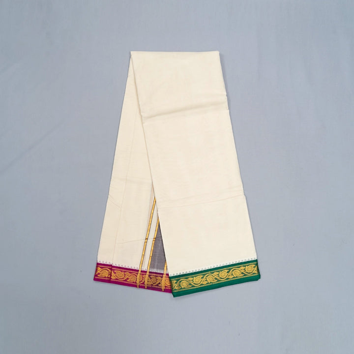 Hayagrivas Handloom 9*5 Cotton Dhoti KBE1973L1-1