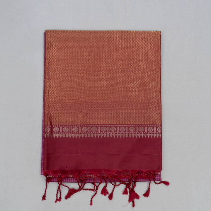 Hayagrivas Purple Handloom Soft Silk Saree KBE70D2-2
