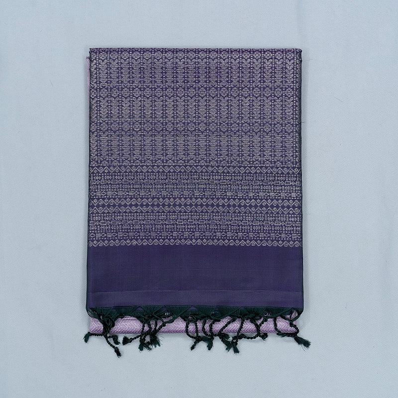 Hayagrivas Lilac Handloom Soft Silk Saree KBF536G2-28