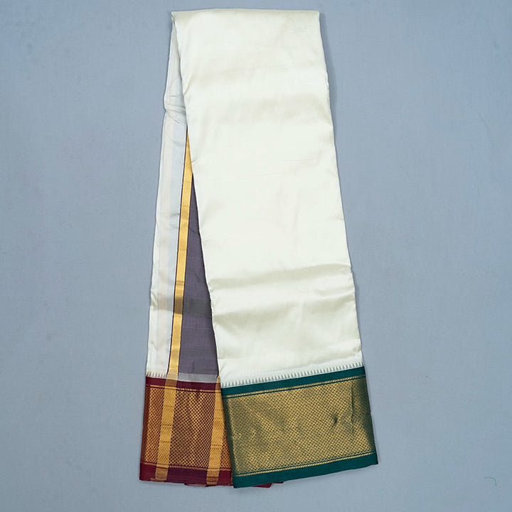 Hayagrivas Handloom 9*5 Silk Dhothi KBF319E5-3