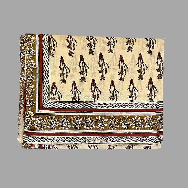Hayagrivas Sandal Jaipur Cotton Saree SSCBF73E5-5