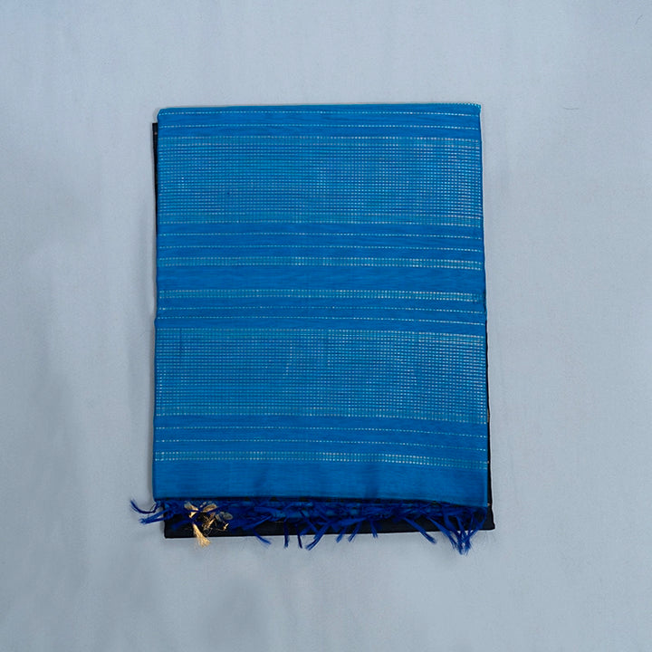 Hayagrivas Karum Neelam Kora Silk Cotton Saree KSBE92A10-11