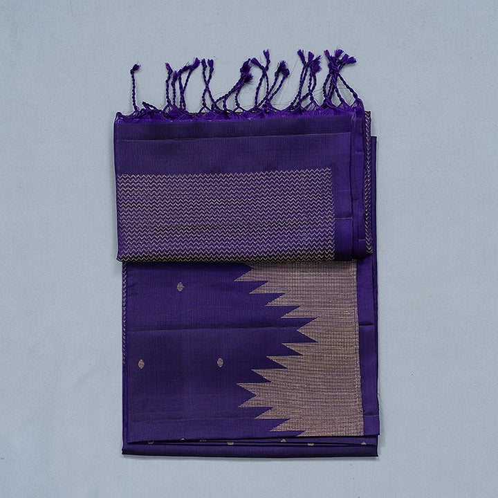 Hayagrivas Purple Handloom Soft Silk Saree KBF311E1-14