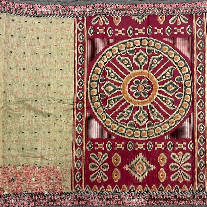 Hayagrivas Elephant Grey Fancy Cotton Sarees