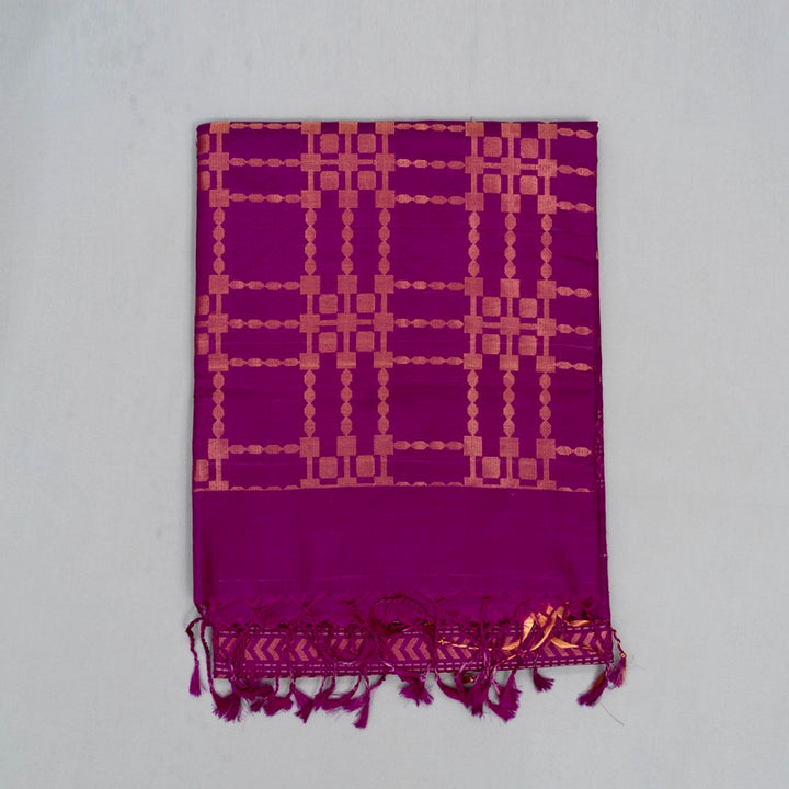 Hayagrivas Purple Pure Soft Silk Saree KSBE22I3-1