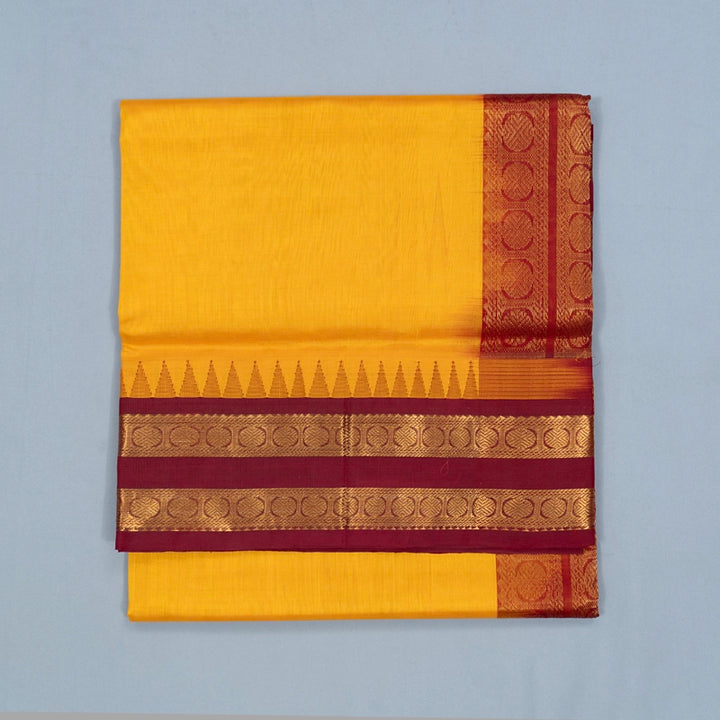 Hayagrivas Mambazham Yellow Pure Silk Cotton Saree SSCBF34D3-60