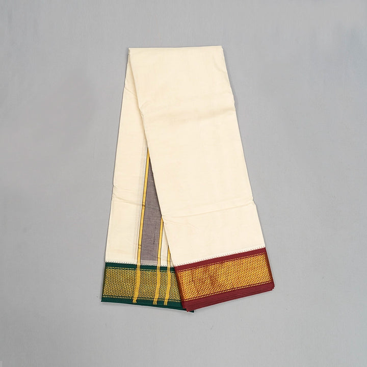 Hayagrivas Handloom 10*6 Cotton Dhoti KBE2286B6-1