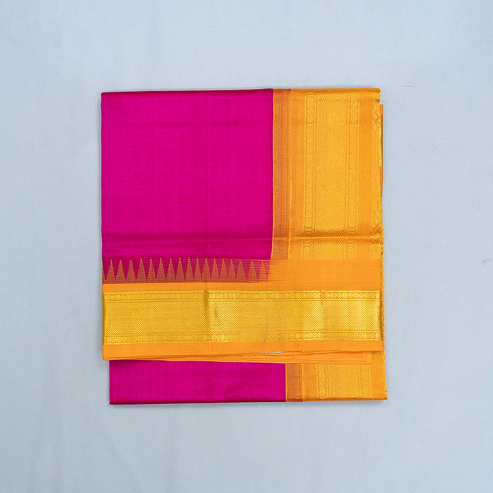 Hayagrivas Rani Pink Pure Silk Cotton Saree SSCBF34D3-3