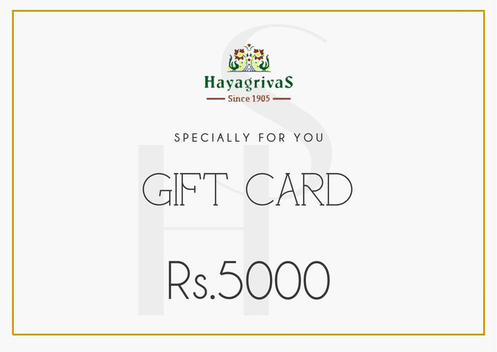 Hayagrivas Silk House Gift Card