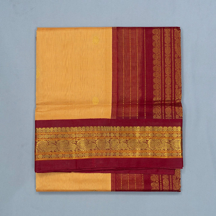 Hayagrivas Mild Peach Pure Silk Cotton Saree SSCBF34D4-20