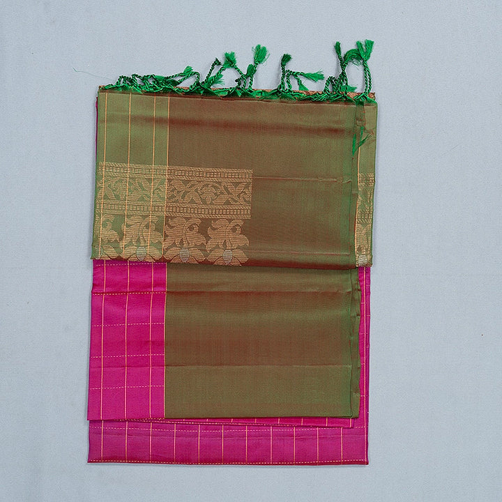 Hayagrivas Magenta Handloom Soft Silk Saree KBF547G1-37