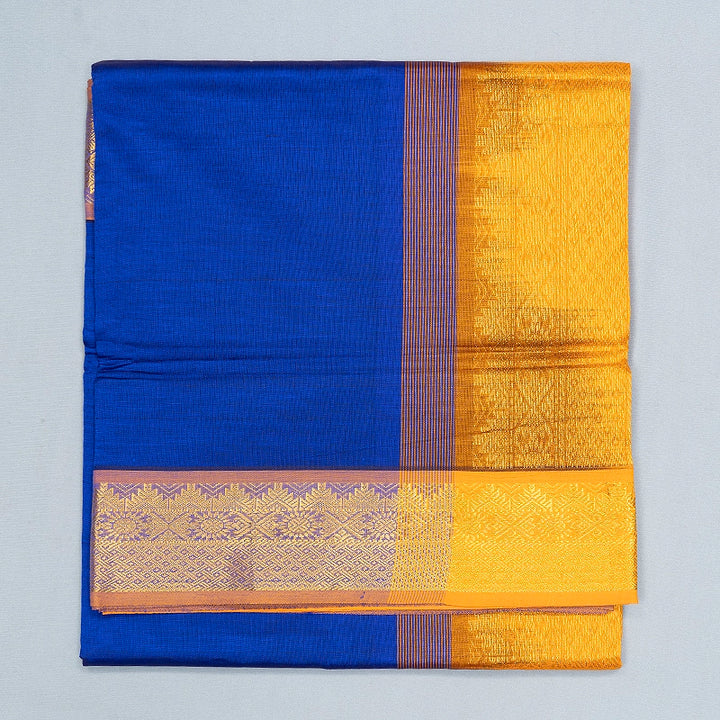 Hayagrivas Royal Blue Semi Silk Cotton Saree SSCBF164I1-12