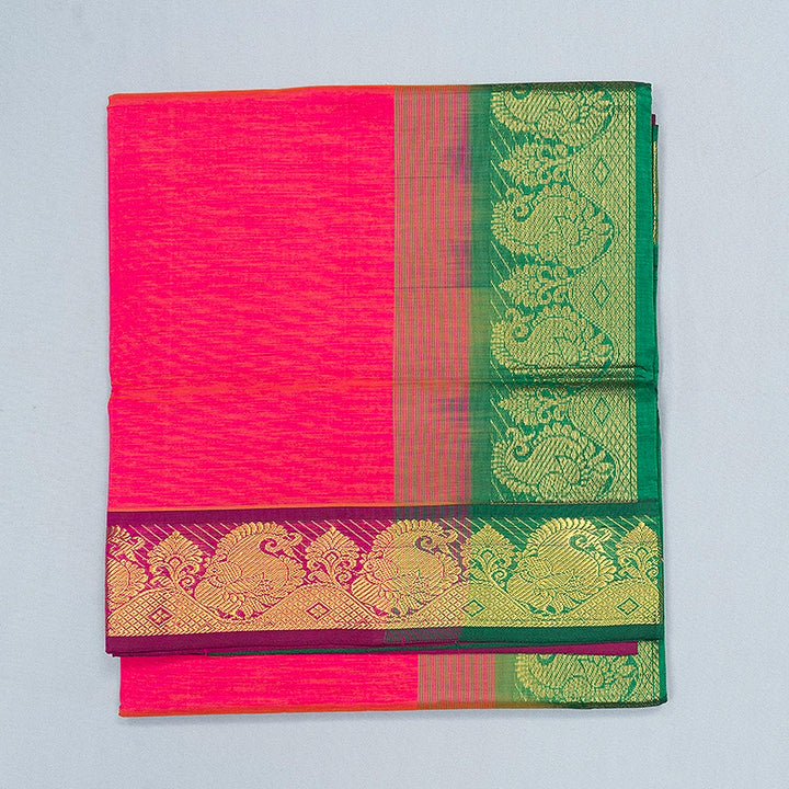 Hayagrivas Pink Semi Silk Cotton Saree SSCBF164I1-31