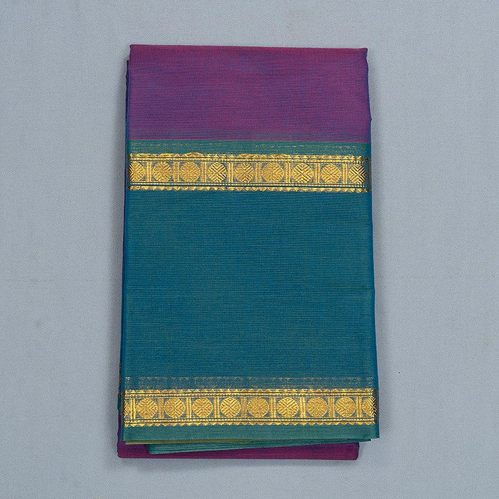 Hayagrivas Purple Handloom Chettinad Cotton Saree SSCBF167I1-12
