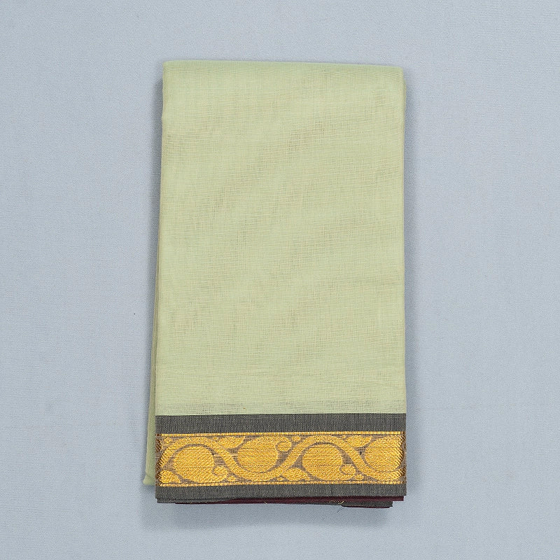 Hayagrivas Pista Green Handloom Chettinad Cotton Saree SSCBF167I1-21
