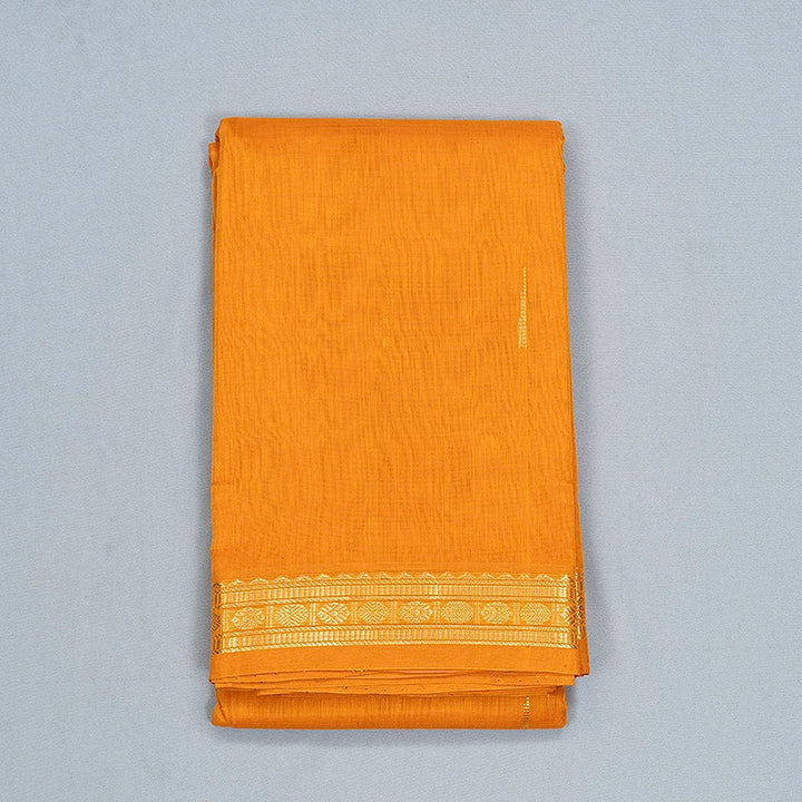 Hayagrivas Mambazham Orange Handloom Kanchi Cotton Saree SSCBF177I6-5