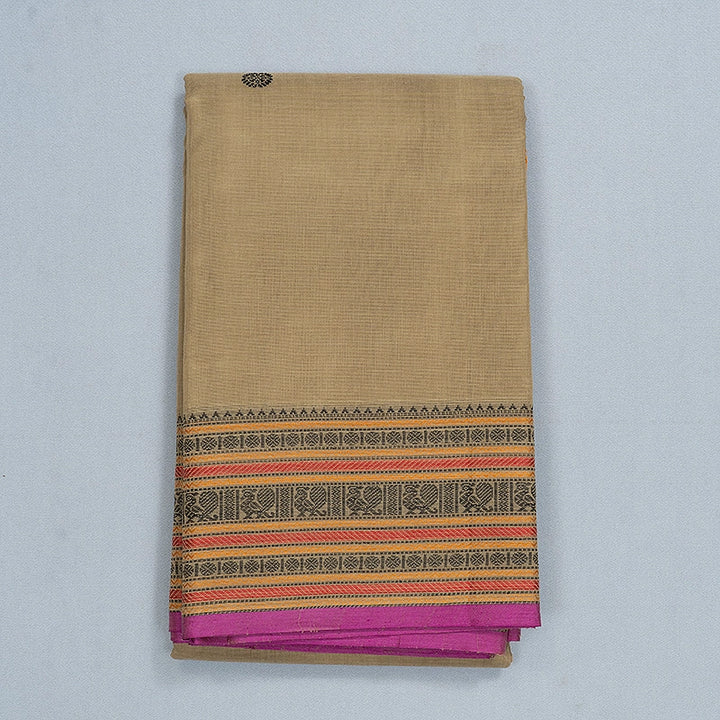 Hayagrivas Sage Green Handloom Kanchi Cotton Saree SSCBF177I6-7