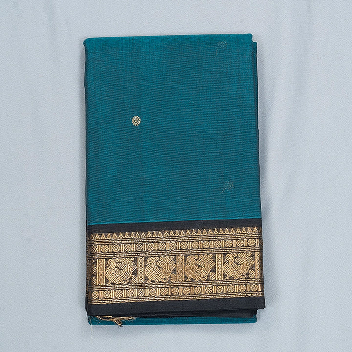 Hayagrivas Rama Green Handloom Kanchi Cotton Saree SSCBF177I8-12