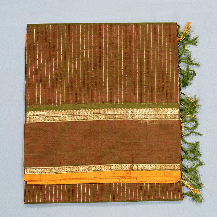 Hayagrivas Manthalir Green Kanchi Silk Cotton Saree SSCBF179I2-1