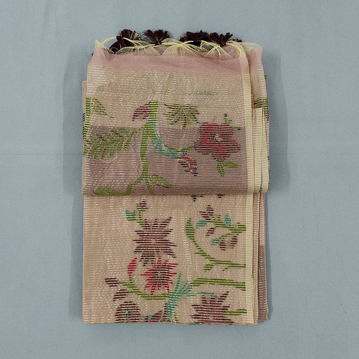 Hayagrivas Sandal Fancy Cotton Saree SSCBF84F10-12