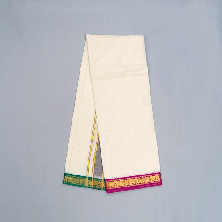 Hayagrivas Handloom 9*5 Cotton Dhoti KBE1973L1-1