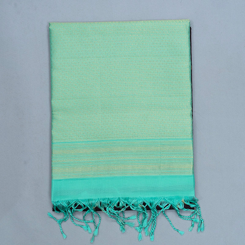Hayagrivas Deep Jamun Handloom Soft Silk Saree KBF705G1-3