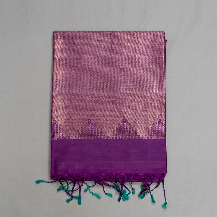 Hayagrivas Purple Handloom Soft Silk Saree KBE1222I2-3