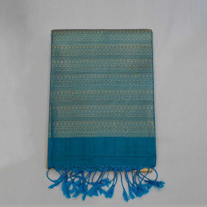 Hayagrivas Sandal Beige Handloom Soft Silk Saree HBE1463C1-3