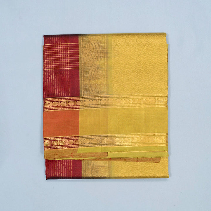 Hayagrivas Araku Maroon Pure Silk Cotton Saree SSCBF13D13-1