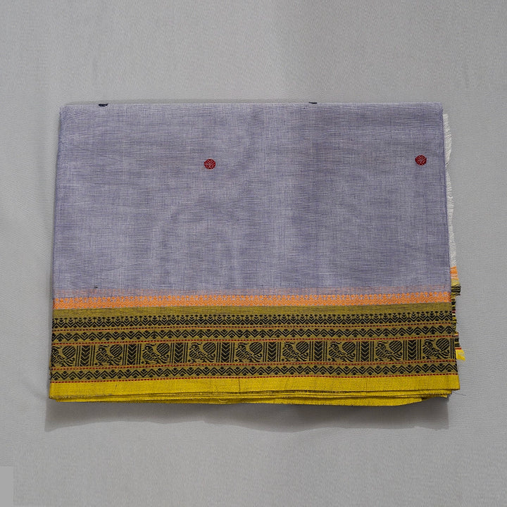 Hayagrivas Lilac Handloom Chettinad Cotton Saree KBE2156A5-15