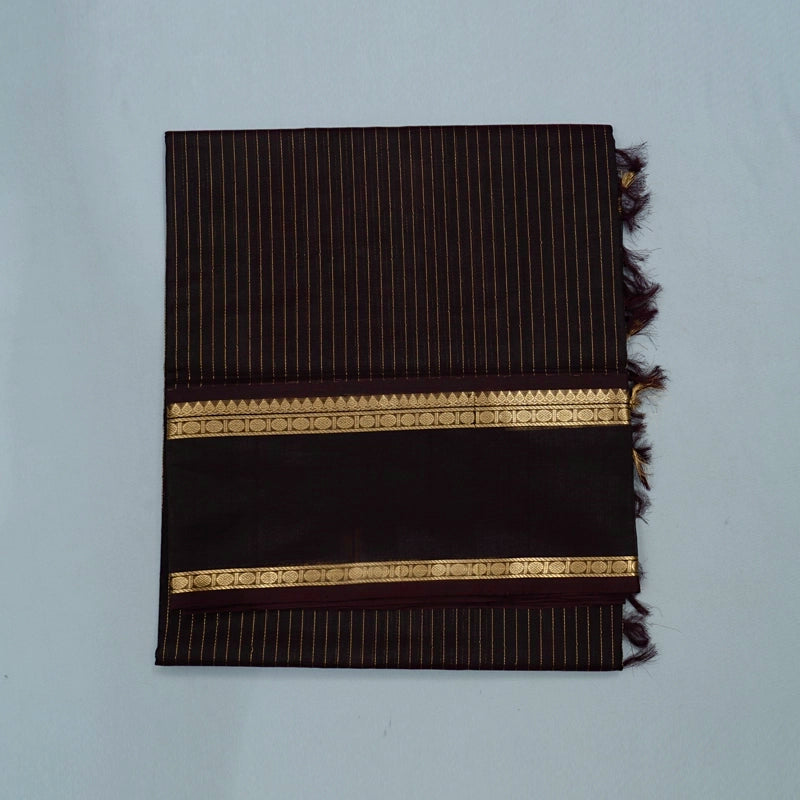 Hayagrivas Deep Snuff Kanchi Silk Cotton Saree KSBE124C3-2