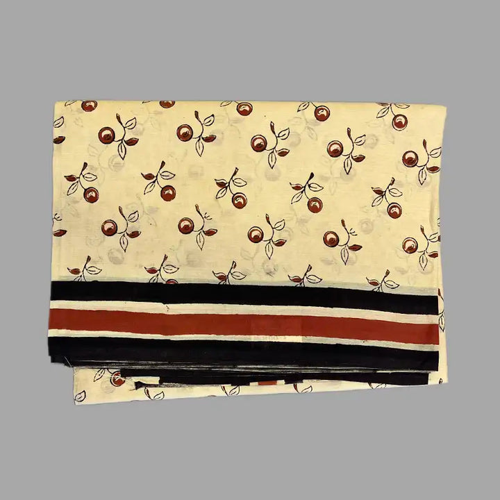 Hayagrivas Sandal Jaipur Cotton Saree SSCBF73E5-3