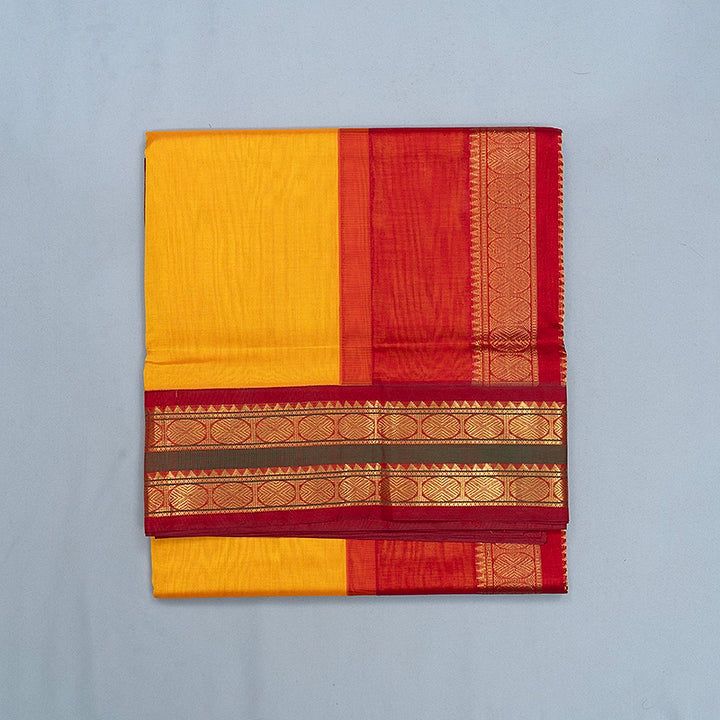Hayagrivas Mango Yellow Pure Silk Cotton Saree SSCBF34D2-14
