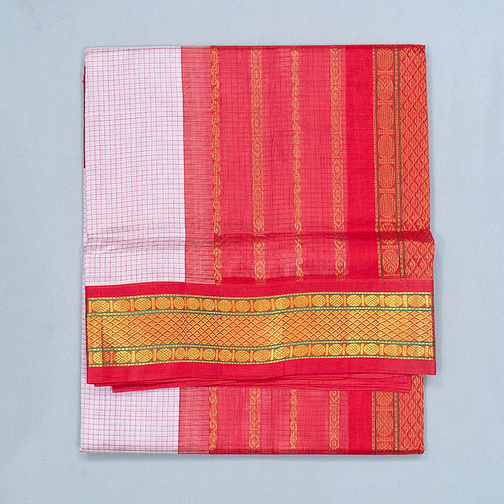 Hayagrivas Lilac Pure Silk Cotton Saree KBE2283B3-9
