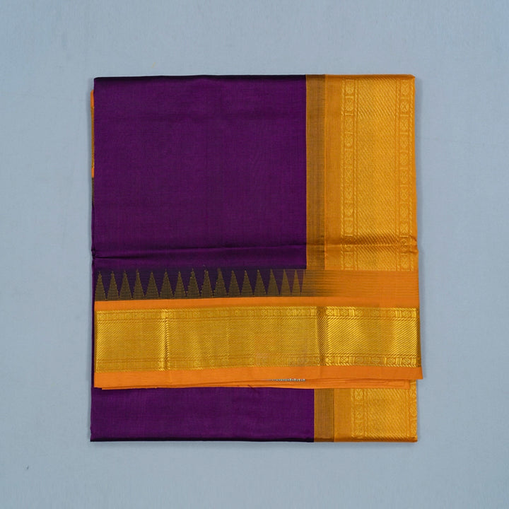 Hayagrivas Purple Pure Silk Cotton Saree SSCBF34D3-47