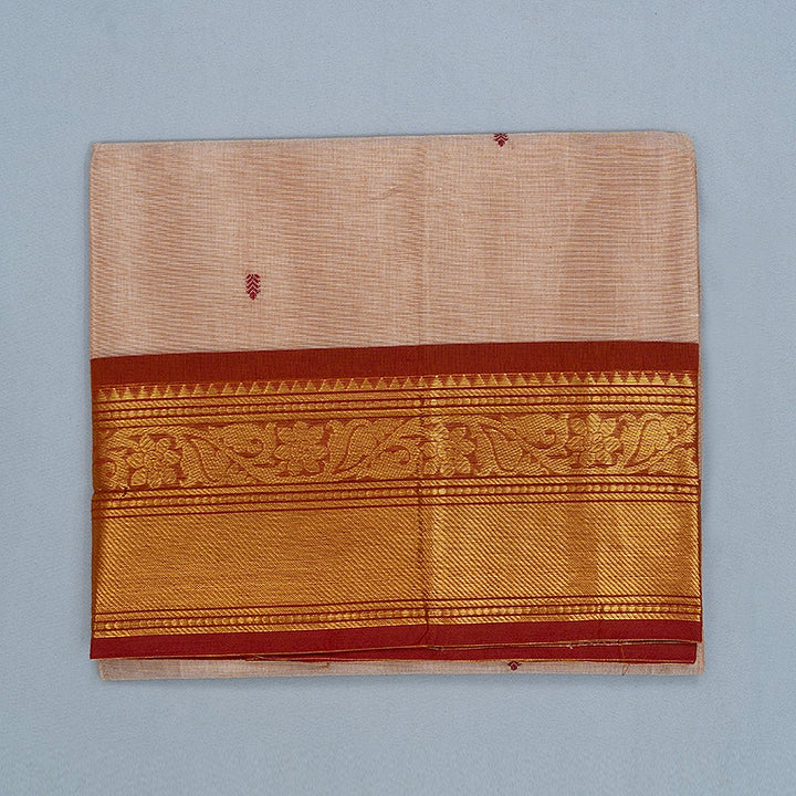 Hayagrivas Cream Handloom Chettinad Cotton Saree SSKBF86F1-18