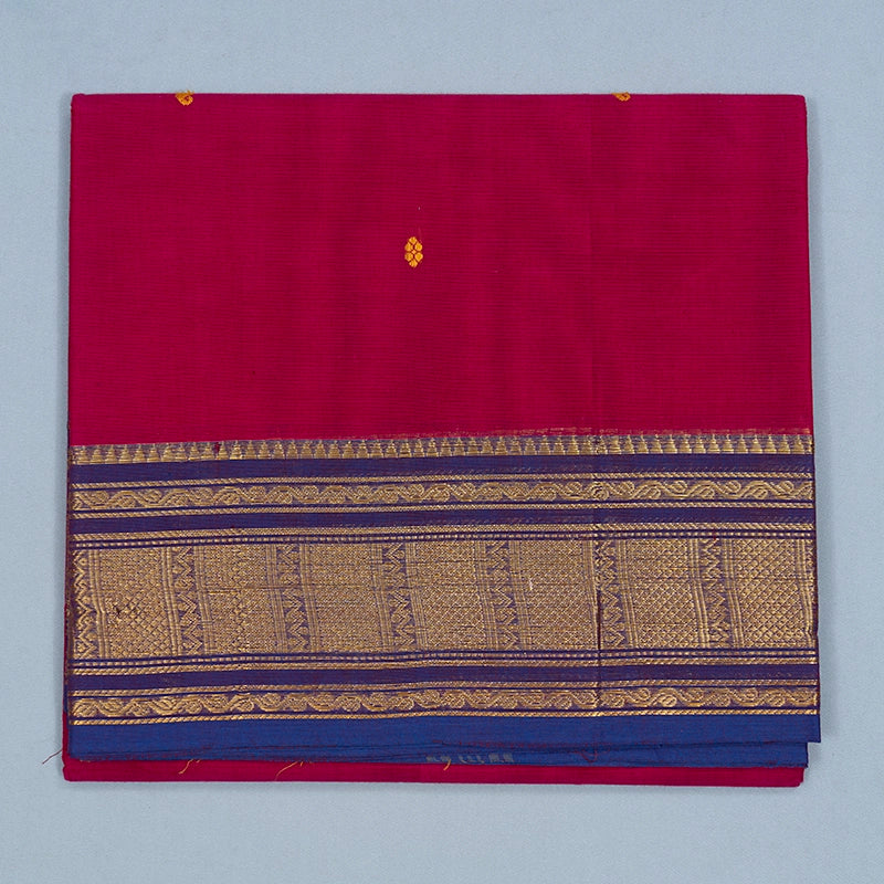 Hayagrivas Pink Handloom Chettinad Cotton Saree SSKBF86F1-74