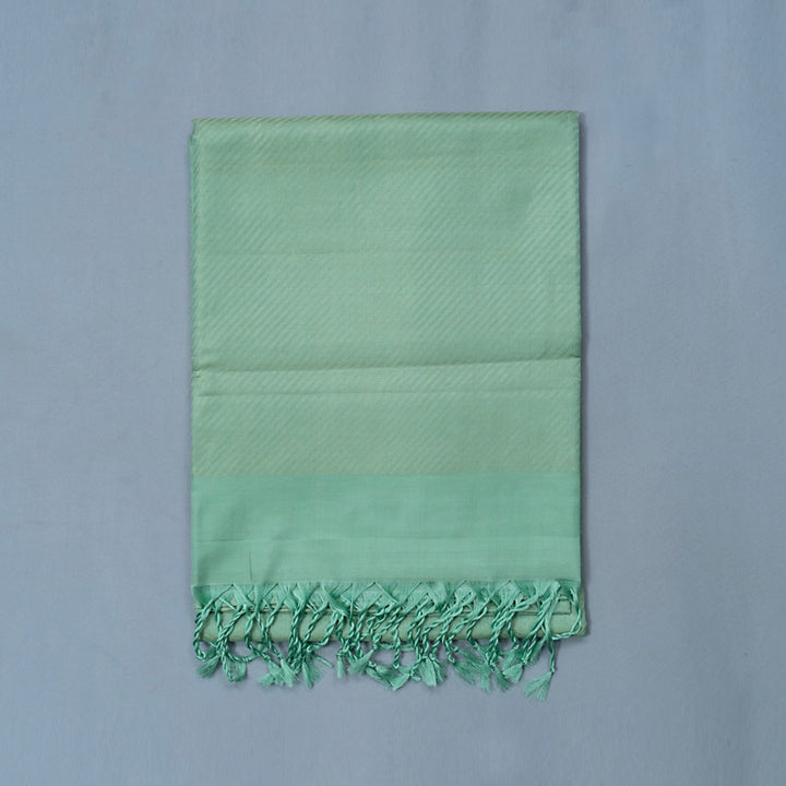 Hayagrivas Pastel Green Handloom Soft Silk Saree KSBE85A42-1