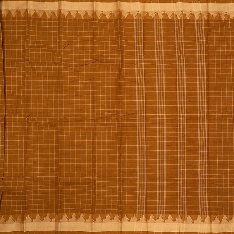 Hayagrivas Mustard Handloom Chettinad Cotton Saree SSCBF134H2-35