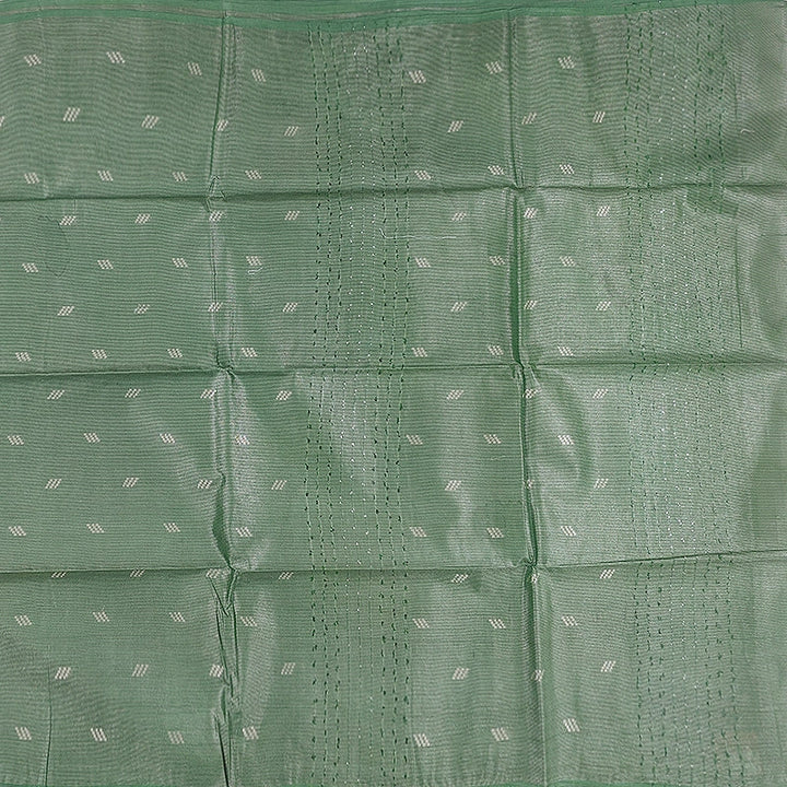 Hayagrivas Green Fancy Cotton Saree KSBE144C6-6