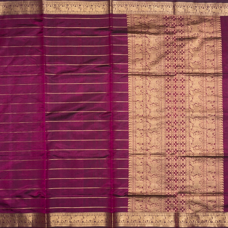 Hayagrivas Purple Kanchi Silk Cotton Saree SSCBF179I5-33
