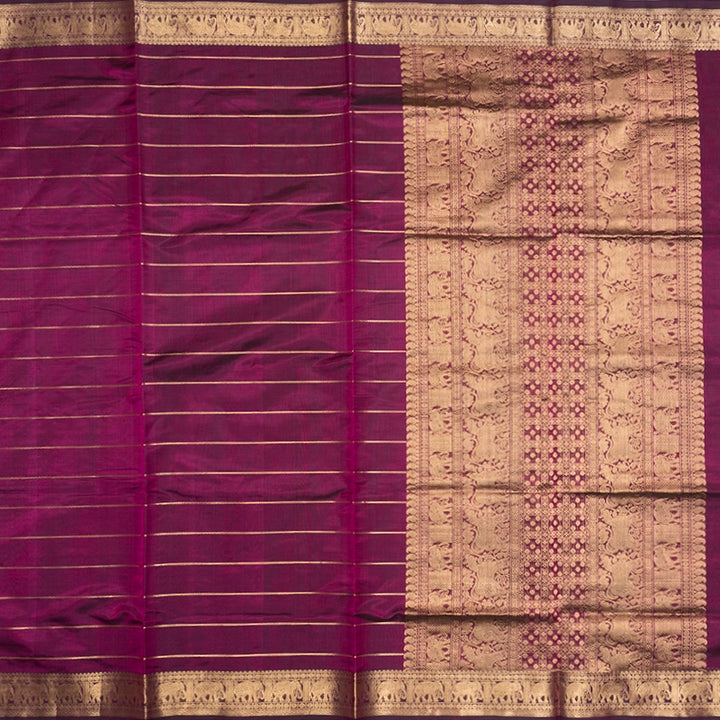 Hayagrivas Purple Kanchi Silk Cotton Saree SSCBF179I5-33