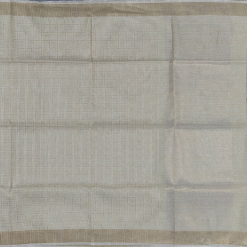 Hayagrivas Sandal Handloom Linen Saree SSCBF68E4-2