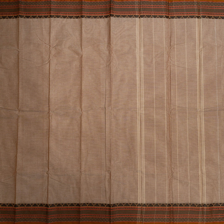Hayagrivas Fawn Handloom Chettinad Cotton Saree KSBE1H1-12