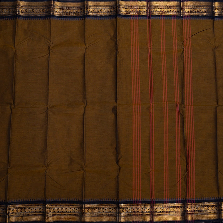 Hayagrivas Mehandi Green Handloom Chettinad Cotton Saree KSBE1H2-12