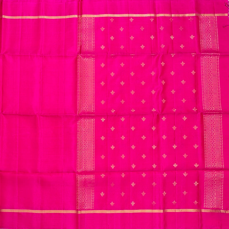 Hayagrivas Rani Pink Handloom Soft Silk Saree KBF190E1-9