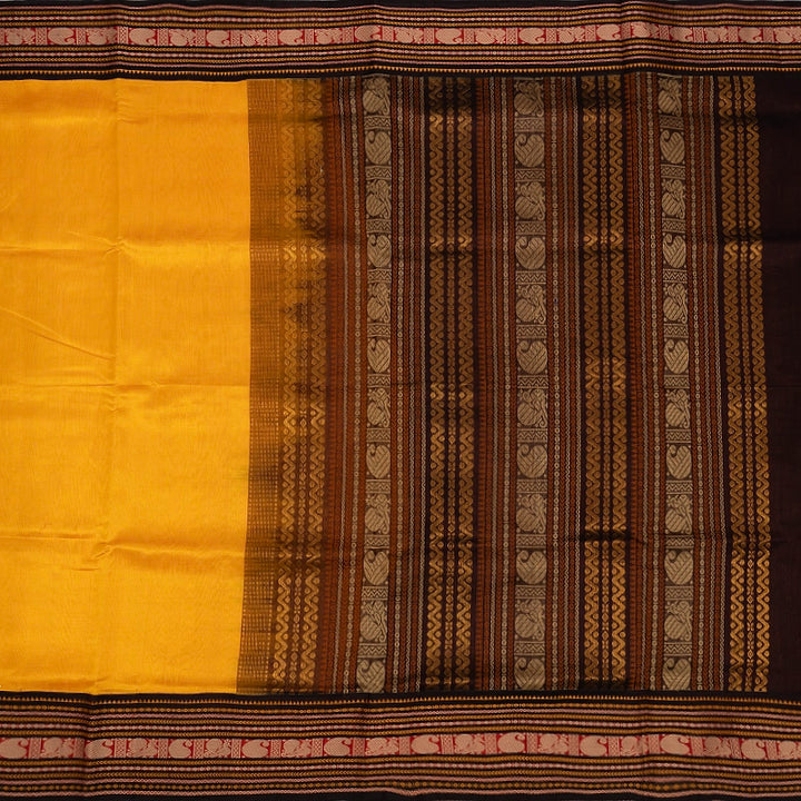 Hayagrivas Mambazham Yellow Pure Silk Cotton Saree SSCBF55E8-1