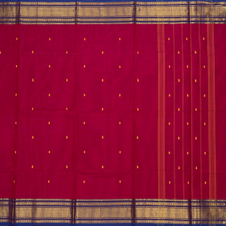 Hayagrivas Pink Handloom Chettinad Cotton Saree SSKBF86F1-74