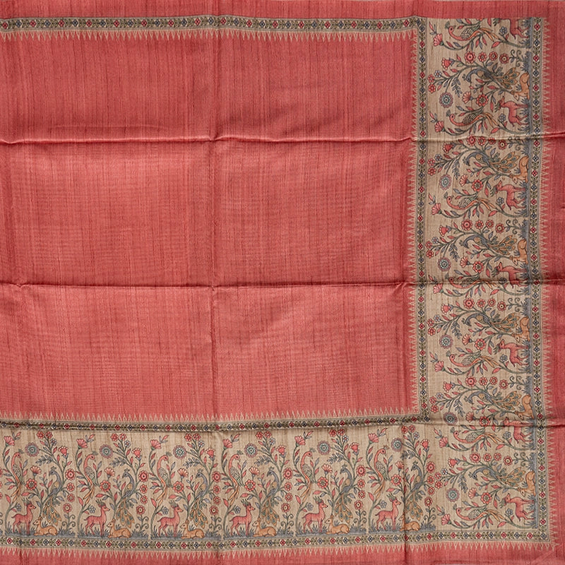 Hayagrivas Beige Fancy Cotton Saree KBE1907L1-54