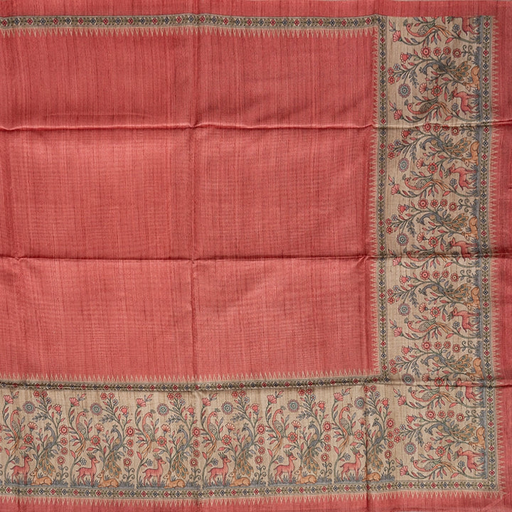 Hayagrivas Beige Fancy Cotton Saree KBE1907L1-54